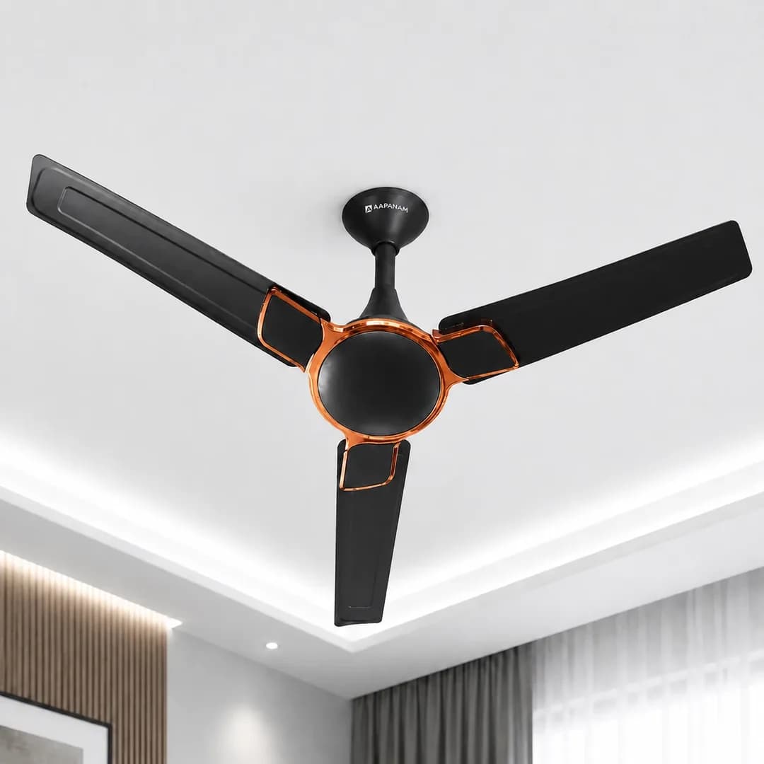 Aapanam Vixa DX Deco Trim — BLDC Ceiling Fan 1200mm, 29W, RF Remote view 3